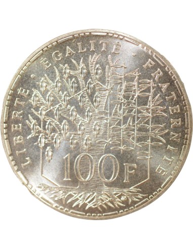 Panthéon 100 francs Argent 1986 Pessac