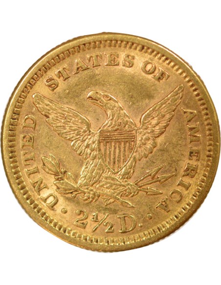 Etats Unis d'Amérique Liberty Head 2.5 dollars Or 1878 Philadelphie