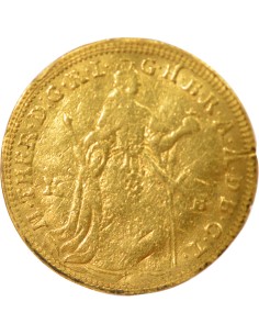 Hongrie Marie-Thérèse 1 ducat Or 1765 KB Kremnitz 2