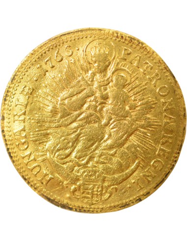Hongrie Marie-Thérèse 1 ducat Or 1765 KB Kremnitz