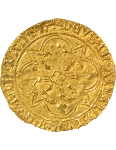 Duché de Bretagne François II de Bretagne 1 cavalier d'or Or 1442-1488 T Nantes
