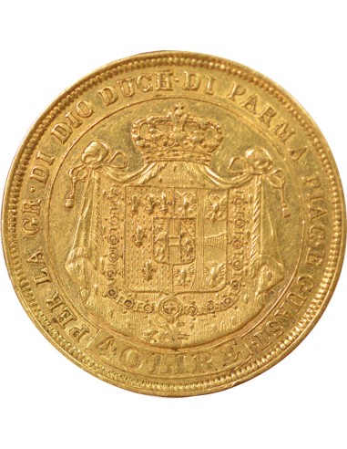 Duché de Parme et Plaisance Marie-Louise d'Etrurie 40 lire Or 1815