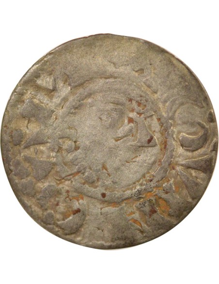 Duché de Bretagne Étienne I de Penthièvre Au nom d'Etienne I 1 denier Billon 1138-1184 Guingamp