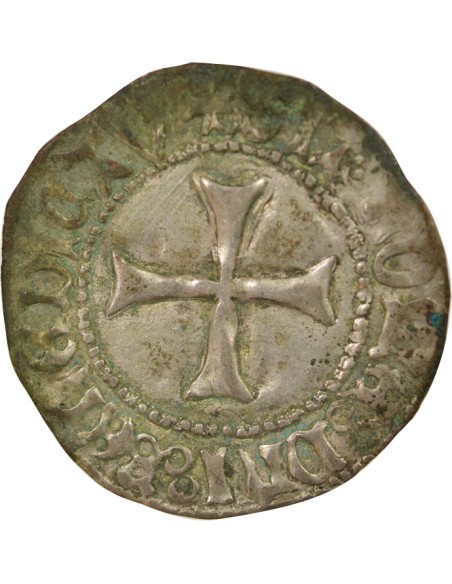 Duché de Bretagne François II de Bretagne A la Targe 1 blanc Billon 1458-1488 9 Rennes
