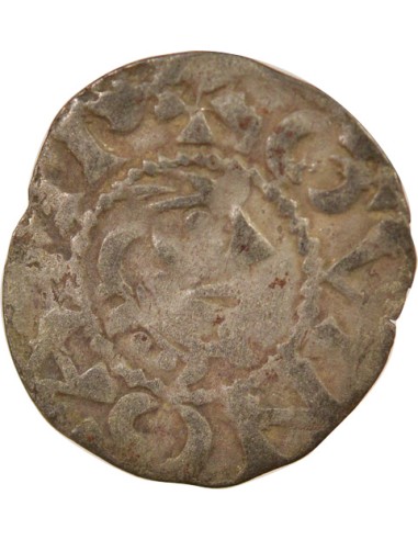 Duché de Bretagne Étienne I de Penthièvre Au nom d'Etienne I 1 denier Billon 1138-1184 Guingamp