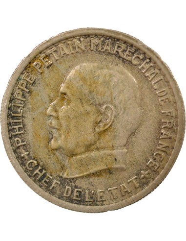 Pétain Pétain 5 francs Cupronickel 1941 A Paris