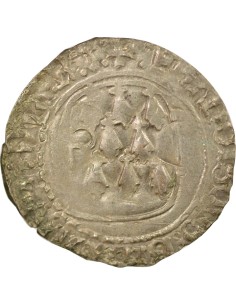 Duché de Bretagne François II de Bretagne A la Targe 1 blanc Billon 1458-1488 9 Rennes 2