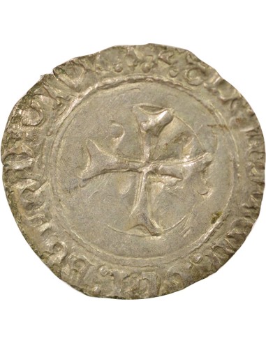 Duché de Bretagne François II de Bretagne A la Targe 1 blanc Billon 1458-1488 9 Rennes