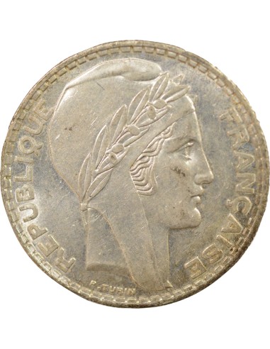 Turin 20 francs Argent 1937 A Paris