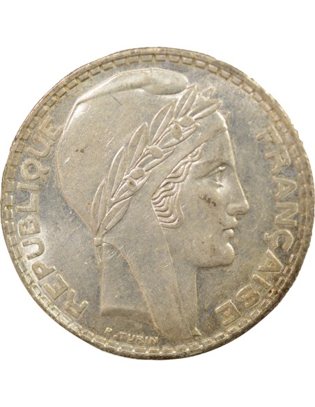 Turin 20 francs Argent 1937 A Paris