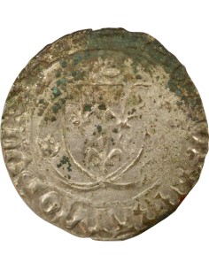Charles VIII 1 blanc Billon 1488-1498 F Angers 2