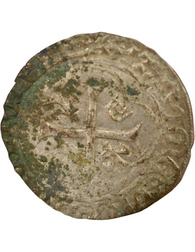 Charles VIII 1 blanc Billon 1488-1498 F Angers