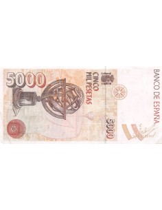 Espagne Christophe Colomb 5000 pesetas 1992 2