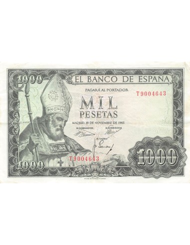 Espagne 1000 pesetas 1965