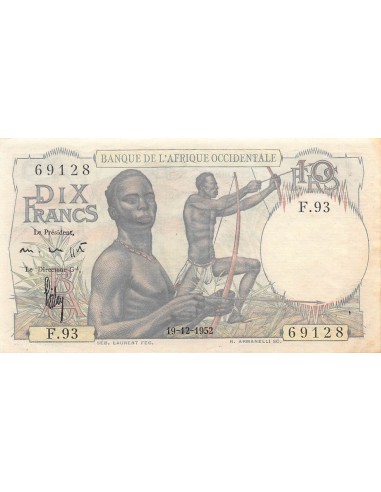 B A O 10 francs 1952