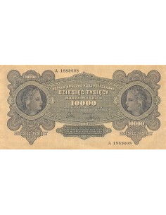 Pologne 10000 marek 11/03/1922