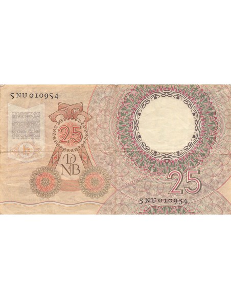 Pays-Bas Astronomie 25 gulden 1955