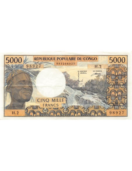 Congo (RDC) 5000 francs 1974