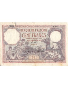 Algérie 100 francs 1924