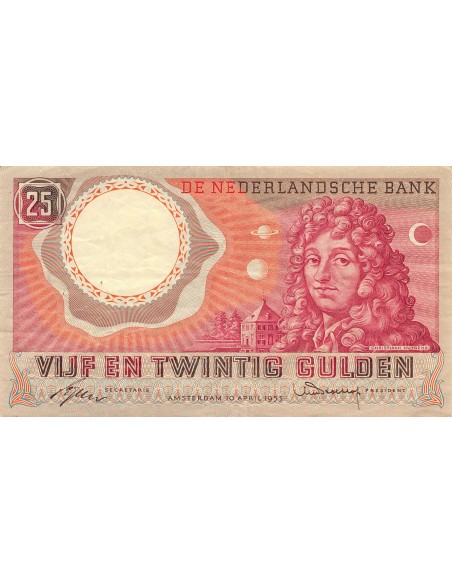 Pays-Bas Astronomie 25 gulden 1955