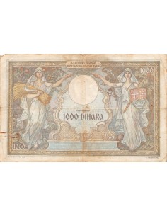 Yougoslavie 1000 dinara 01/09/1931 2