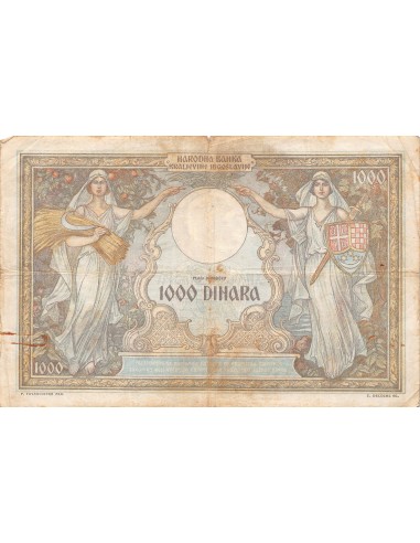 Yougoslavie 1000 dinara 01/09/1931