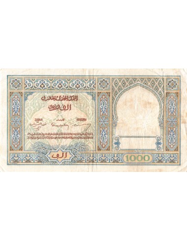Maroc 1000 francs 1950