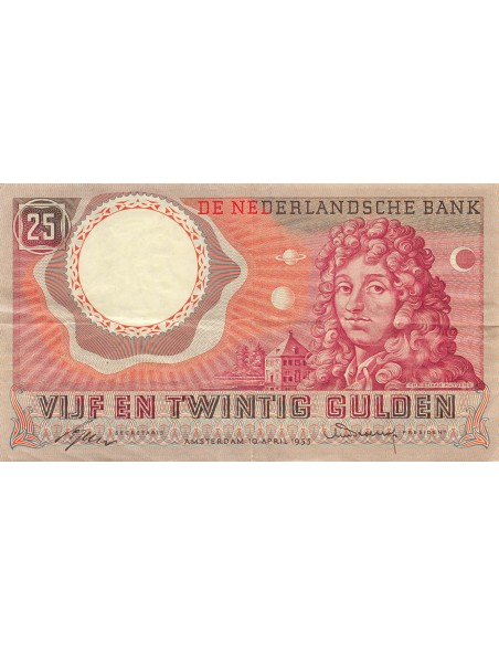 Pays-Bas Astronomie 25 gulden 1955