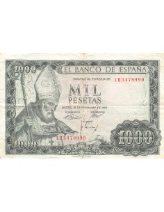 Espagne 1000 pesetas 1965