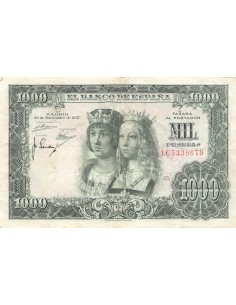 Espagne 1000 pesetas 1957
