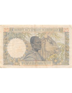 B A O 25 francs 1943 2