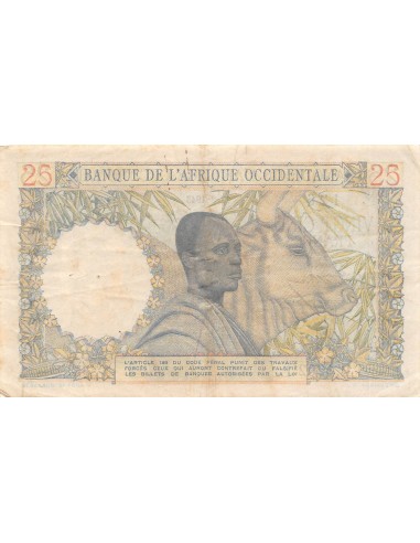 B A O 25 francs 1943
