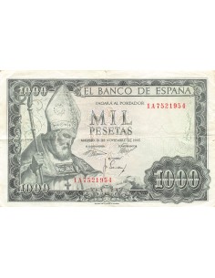 Espagne 1000 pesetas 1965