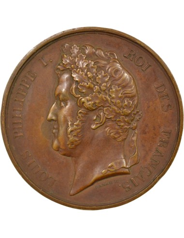 Louis Philippe - Bronze Medal - 1837