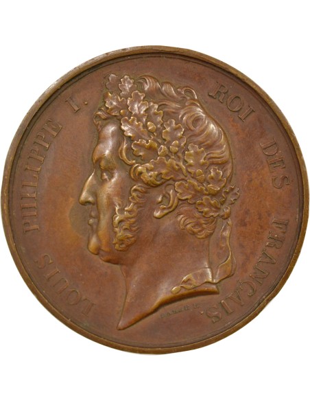 Louis Philippe - Bronze Medal - 1837