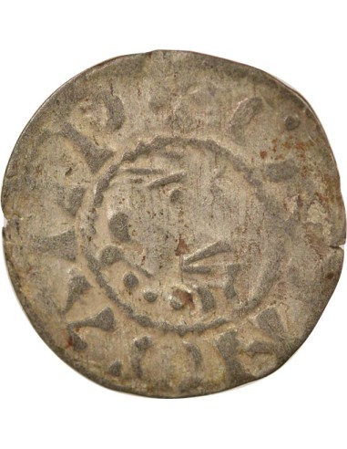 Duché de Bretagne Étienne I de Penthièvre Au nom d'Etienne I 1 denier Billon 1138-1184 Guingamp