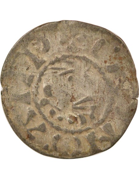 Duché de Bretagne Étienne I de Penthièvre Au nom d'Etienne I 1 denier Billon 1138-1184 Guingamp
