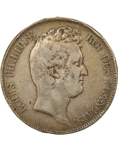 Tr. en Relie 5 francs Argent 1830 A - Paris