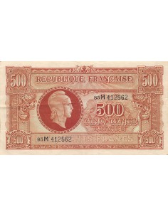 500 francs 1945