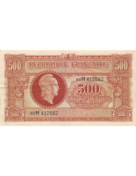 500 francs 1945