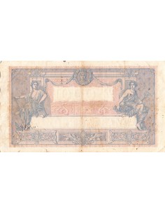 1000 Francs Bleu et Rose 1000 francs 1917 2