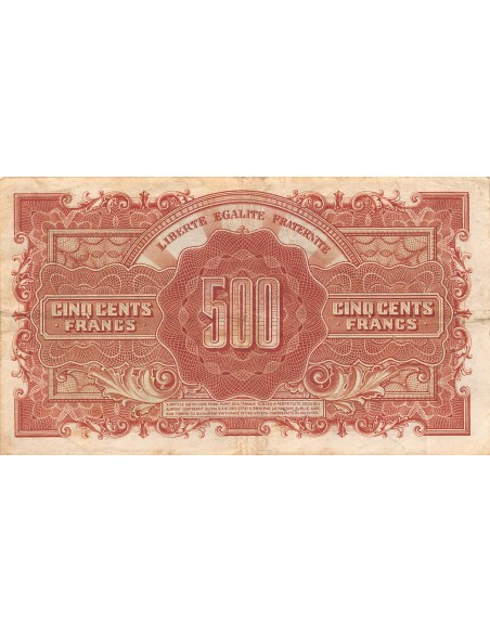 500 francs 1945