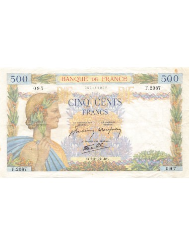500 francs 1941