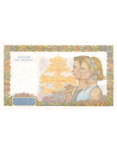 500 Francs La Paix 500 francs 1941