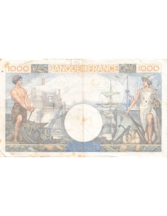 1000 Francs Commerce et Industrie 1000 francs 1940 2