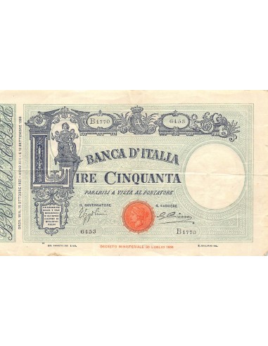 Italie 50 lires 1935