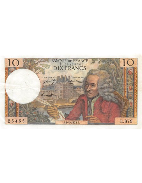 10 francs 1973