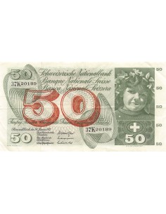 Suisse 50 francs 1972