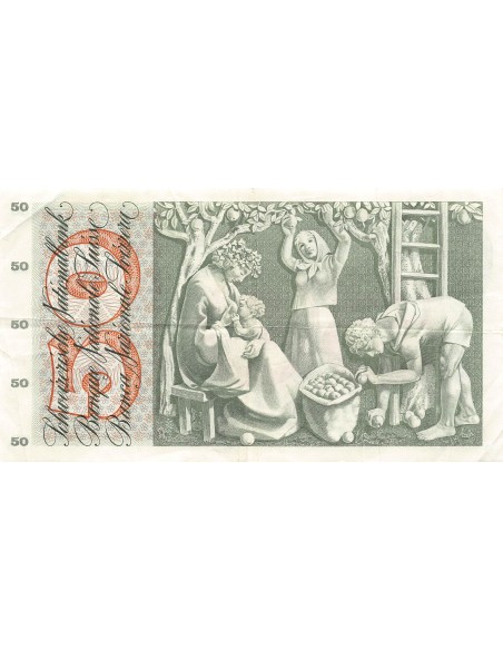 Suisse 50 francs 1972