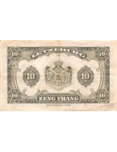 Luxembourg 10 francs 1944 2